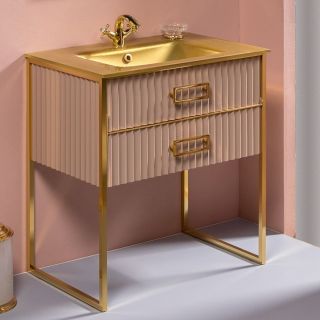 Раковина Armadi Art Monaco 80см золото 852-080-G